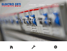 Tablet Screenshot of erti.ch